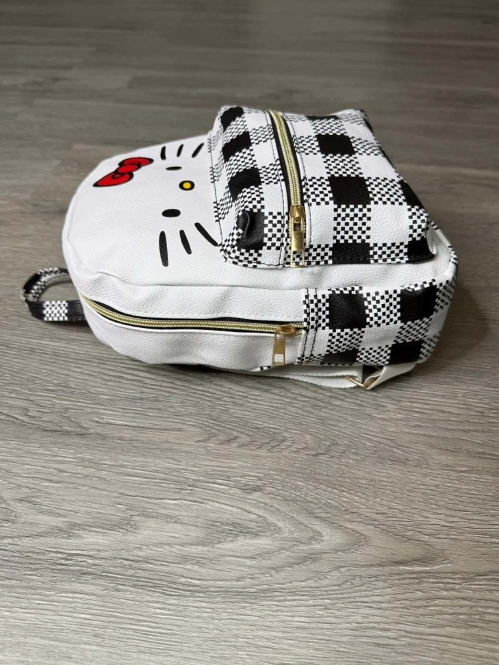Sanrio Hello Kitty Mini Backpack White, Black, Red NWT